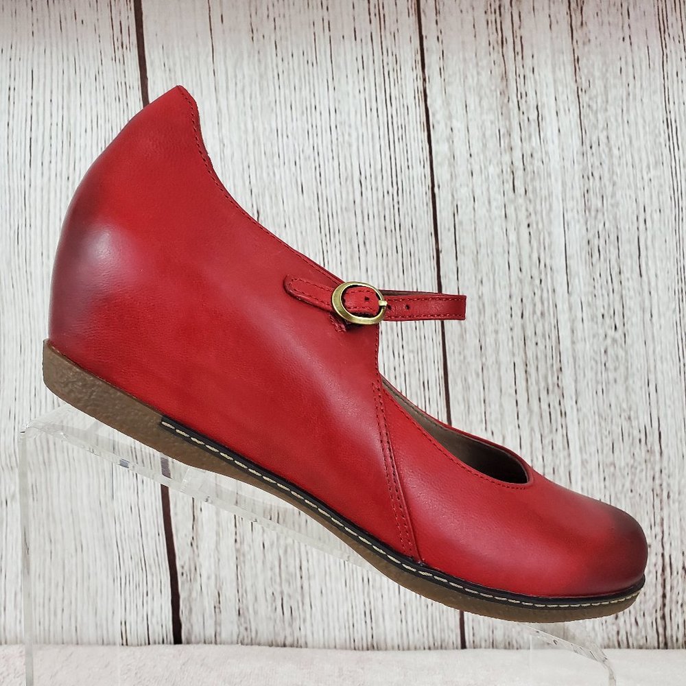 Dansko Loralie idden Wedge Mary Jane 40 US 9.5/10